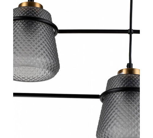 Подвесной светильник Indigo Astratto 11016/3P Black