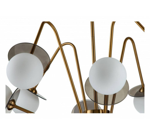 Люстра на штанге Indigo Jazz 11020/8R Brass