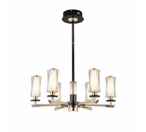 Люстра на штанге Indigo Grandioso 13038/6R Black