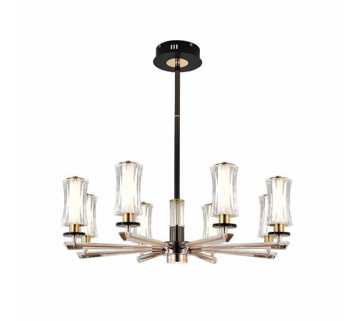 Люстра на штанге Indigo Grandioso 13038/8R Black