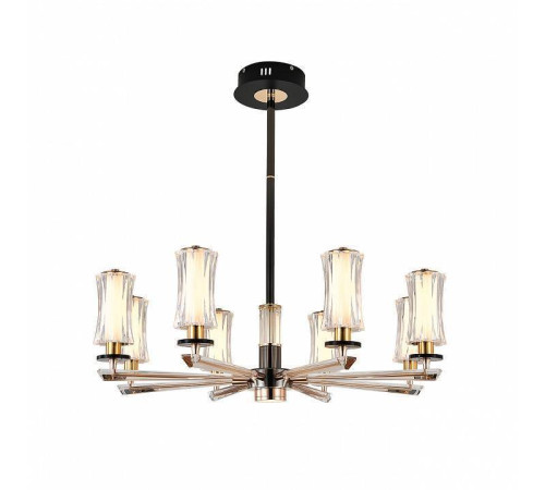 Люстра на штанге Indigo Grandioso 13038/8R Black