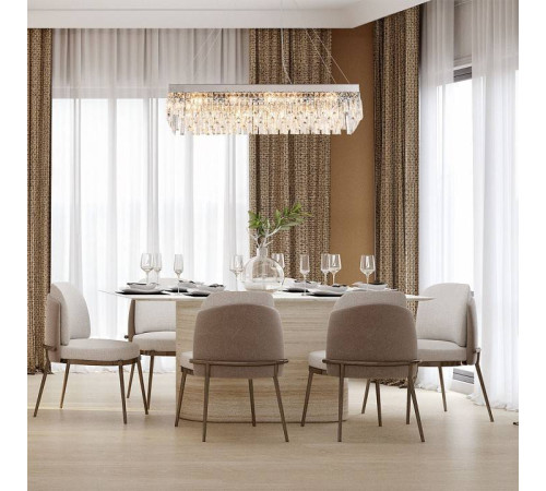 Подвесная люстра Indigo Lacrima 12026/12PL Chrome