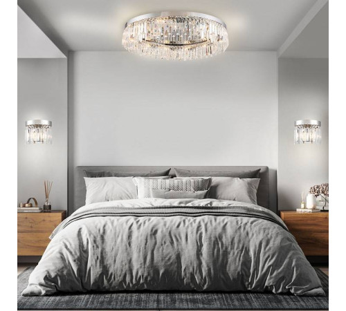 Накладной светильник Indigo Lacrima 12026/2W Chrome