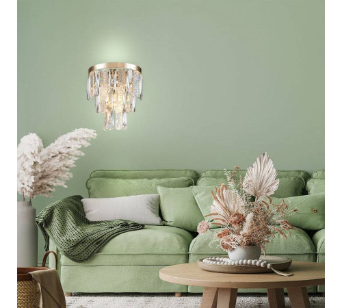 Накладной светильник Indigo Ambra 12030/1W Gold