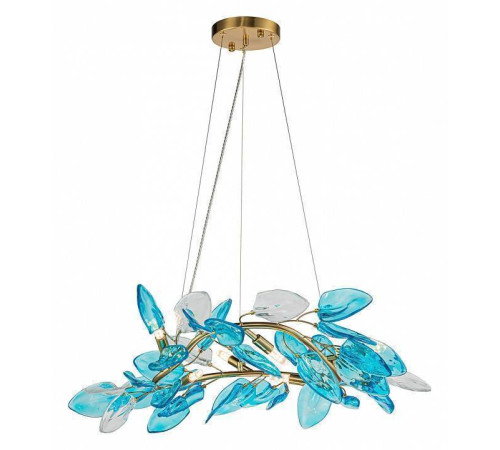 Подвесная люстра Indigo Olivo 11043/6P Blue