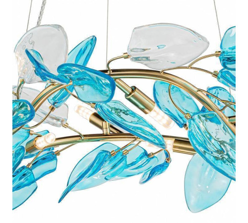 Подвесная люстра Indigo Olivo 11043/6P Blue