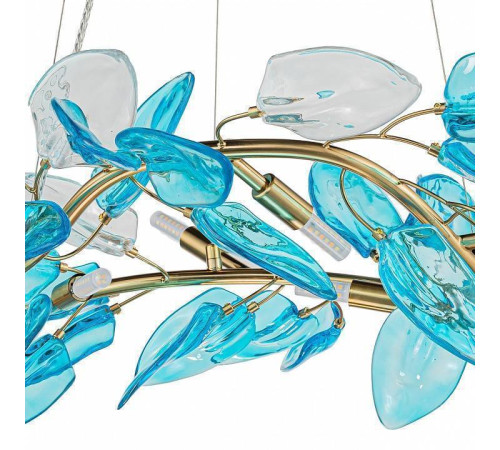 Подвесная люстра Indigo Olivo 11043/6P Blue