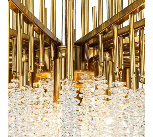 Подвесная люстра Indigo Cappella 12052/10P Gold