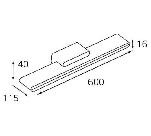 Подсветка для зеркала Italline IT01-1088 IT01-1088/60 white