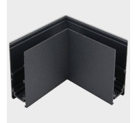 Соединитель угловой L-образный для треков накладных Italline Atom IT012-5034 black