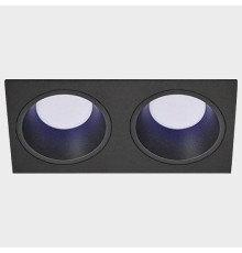 Встраиваемый светильник Italline IT08-8013 черный 4000 K 2 шт + рамка IT08-8015 черный IT08-8013 black 4000K / IT08-8015 black