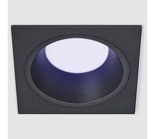 Встраиваемый светильник Italline IT08-8013 черный 4000 K + рамка IT08-8014 черный IT08-8013 black 4000K / IT08-8014 black