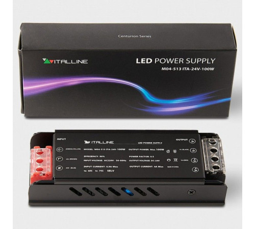 Блок питания Italline M04 M04-513 ITA-24V-100W