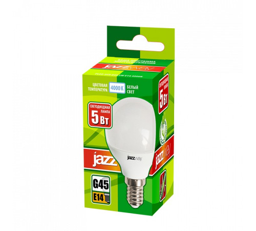 Лампа светодиодная Jazzway PLED-ECO-G45 5w E14 4000K