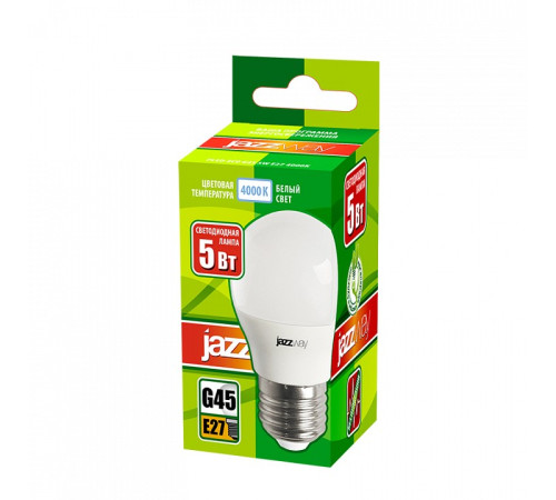 Лампа светодиодная Jazzway PLED-ECO-G45 5w E27 4000K