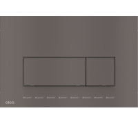 Кнопка смыва AlcaPlast вороненая сталь матовый M57-GM-M