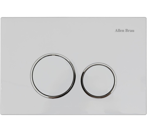 Кнопка смыва пневматическая Allen Brau PRIORITY белый/хром 9.20001.20