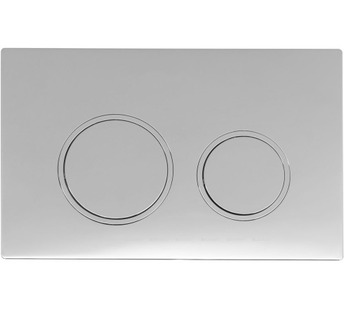 Кнопка смыва Aquanet AQ-PRO-02CR двойная хром 00346766