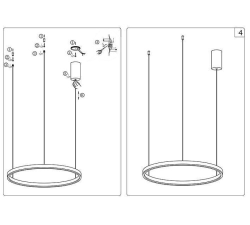 Подвесной светильник Kink Light Тор 08212,19A(3000K)