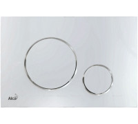 Кнопка смыва AlcaPlast хром глянцевый M671