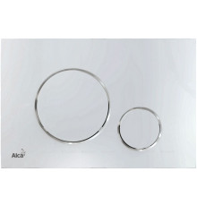 Кнопка смыва AlcaPlast хром глянцевый M671