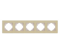 Рамка на 5 постов Kollinger Eleganz Acryl EA5GD