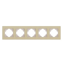 Рамка на 5 постов Kollinger Eleganz Acryl EA5GD