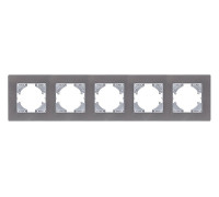 Рамка на 5 постов Kollinger Eleganz Acryl EA5GY
