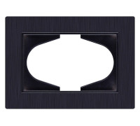 Рамка для двойной розетки Kollinger Eleganz Plex EP120BK