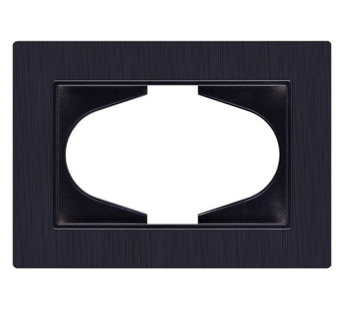 Рамка для двойной розетки Kollinger Eleganz Plex EP120BK