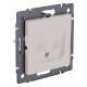 Розетка двойная RJ-11 и Ethernet RJ-45, без рамки Kollinger REA-011CM