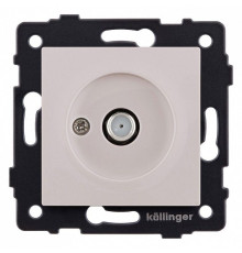 ТВ-розетка и SAT-розетка оконечная без рамки Kollinger  REA-020CM