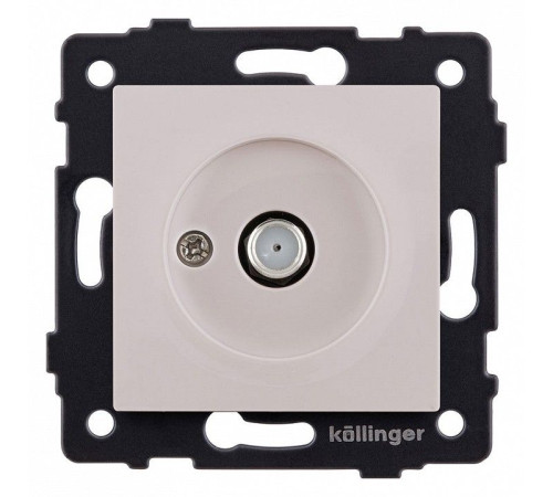 ТВ-розетка и SAT-розетка оконечная без рамки Kollinger REA-020CM