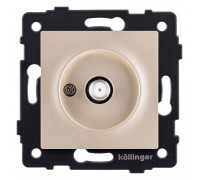 ТВ-розетка и SAT-розетка оконечная без рамки Kollinger  REA-020GD