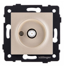ТВ-розетка и SAT-розетка оконечная без рамки Kollinger  REA-020GD