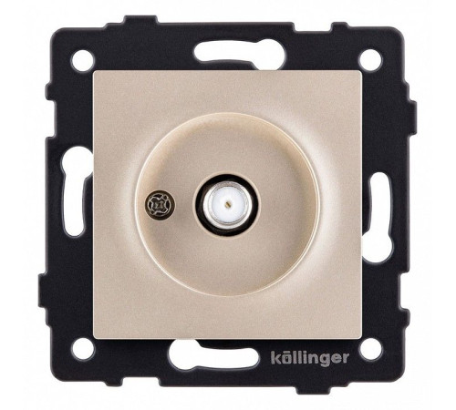ТВ-розетка и SAT-розетка оконечная без рамки Kollinger REA-020GD