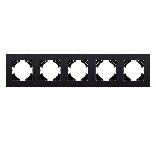 Рамка на 5 постов Kollinger Reflex MG RM5BK