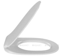 Крышка-сиденье для унитаза Jacob Delafon Cleo 1889 с микролифтом белый E24048-0