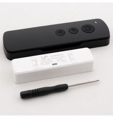 Контроллер-диммер с пультом ДУ LEDS POWER N12-SB Nano RF 15A Black 005812