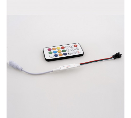 Контроллер с пультом ДУ LEDS POWER Mini RF 6A 21кн 005904