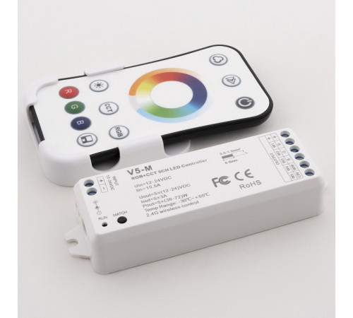 Контроллер с пультом ДУ LEDS POWER V5-M 006284