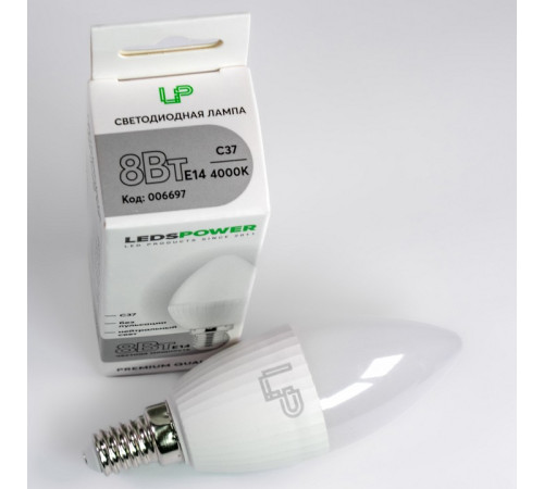 Лампа светодиодная LEDS POWER C37 006697