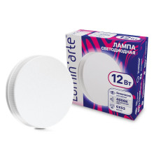 Лампа светодиодная Luminarte  GX53 12Вт 4000K LSTD-GX-12W4KGX53