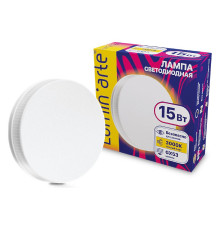 Лампа светодиодная Luminarte  GX53 15Вт 3000K LSTD-GX-15W3KGX53