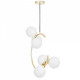 Подвесная люстра LUMINA DECO BONIO LDP 7031-6 F.GD