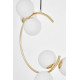 Подвесная люстра LUMINA DECO BONIO LDP 7031-6 F.GD