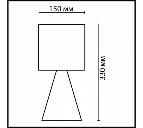 Настольная лампа декоративная Lumion Segi 8132/1Т