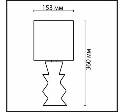 Настольная лампа декоративная Lumion Segi 8133/1Т