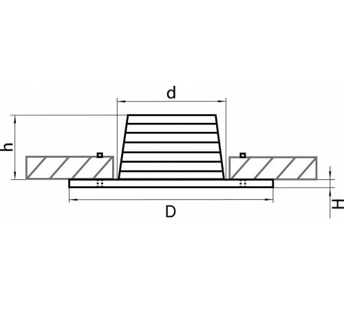 Встраиваемый светильник Lightstar Leddy CYL LED 212176