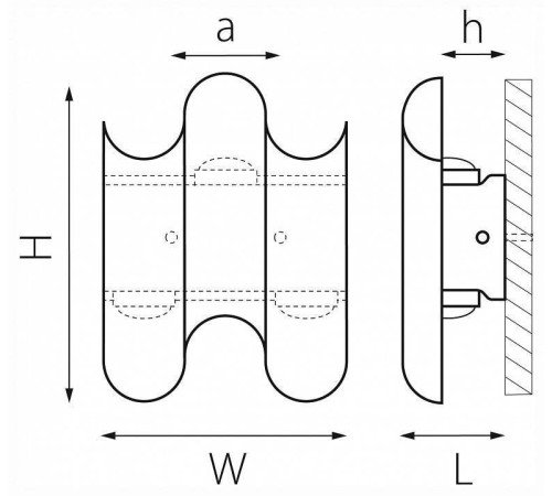Накладной светильник Lightstar Bosso 341333